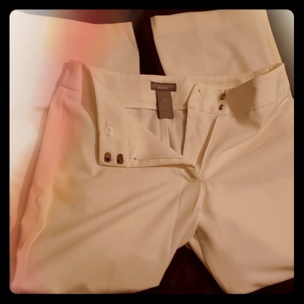 White dress pants